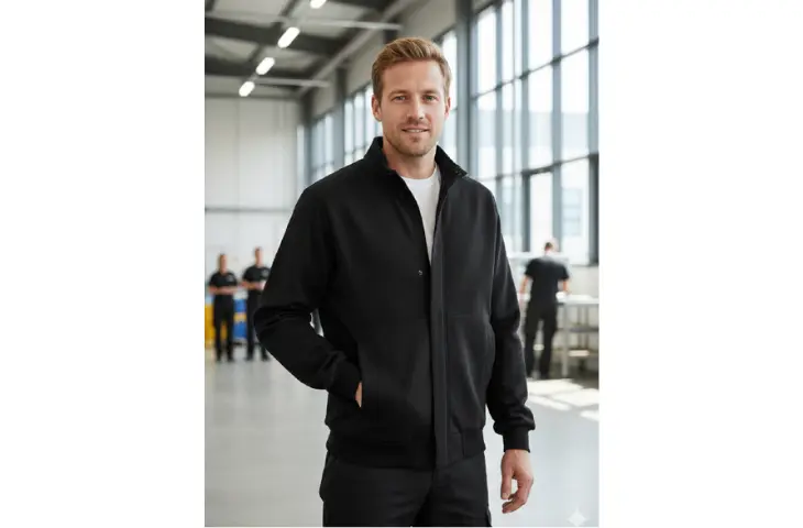 Essentials Zip-Up Sweatshirt Jacket | Elis France
